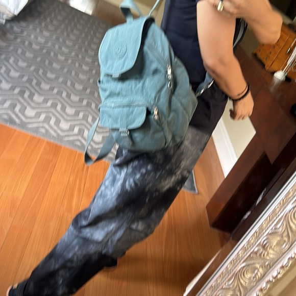 Kipling Handbags - Kipling green backpack